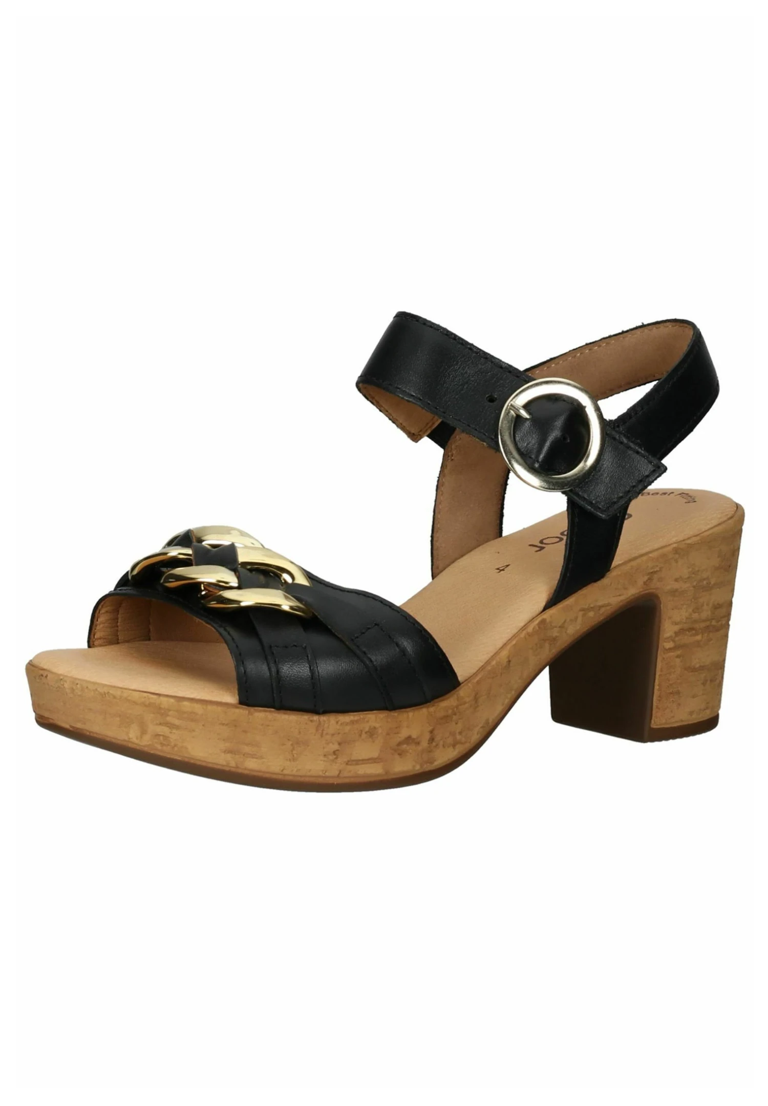 Gabor Clogs - Schwarz/Gold 4 Gabor Clogs - Schwarz/Gold - Afbeelding 2