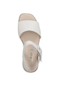 Gabor Sandalen Met Sleehak - Weiß -Gabor Schoenen 0325cebe01334f55a8ea1ae7c00f443e
