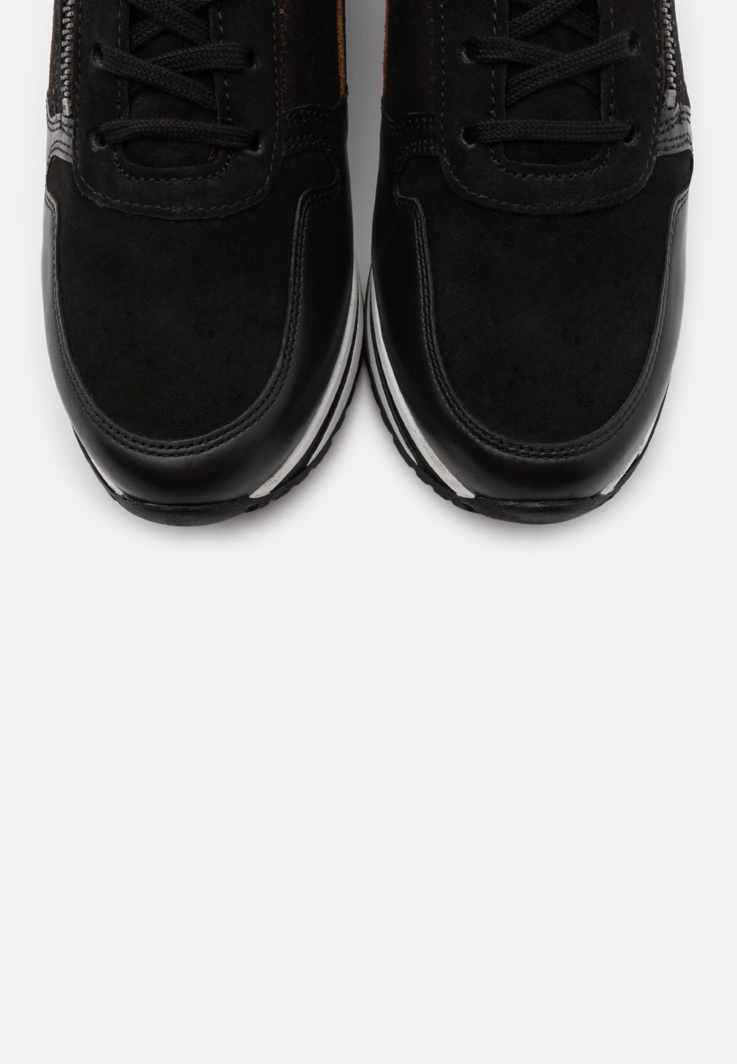 Gabor Comfort Sneakers Laag - Schwarz/Bronce/Camel 8 Gabor Comfort Sneakers Laag - Schwarz/Bronce/Camel - Afbeelding 6