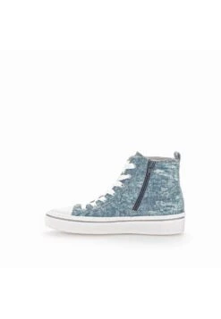 Gabor Baskets Montantes - Sneakers Hoog - Bleu Jeans