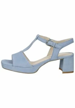 Gabor Sandalen Met Plateauzool - Azur