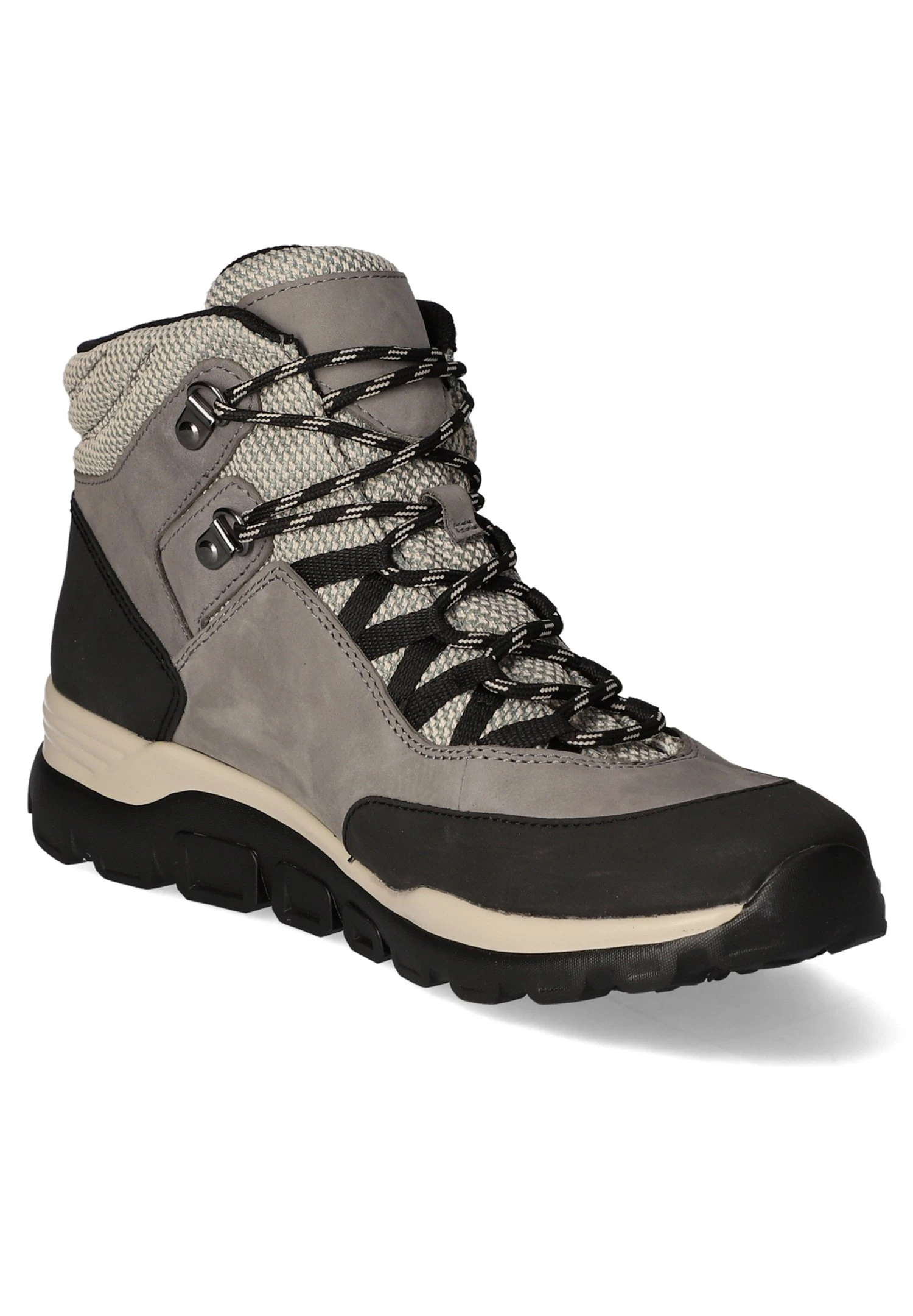 Gabor Veterboots - Grau/Schwarz 9 Gabor Veterboots - Grau/Schwarz - Afbeelding 7