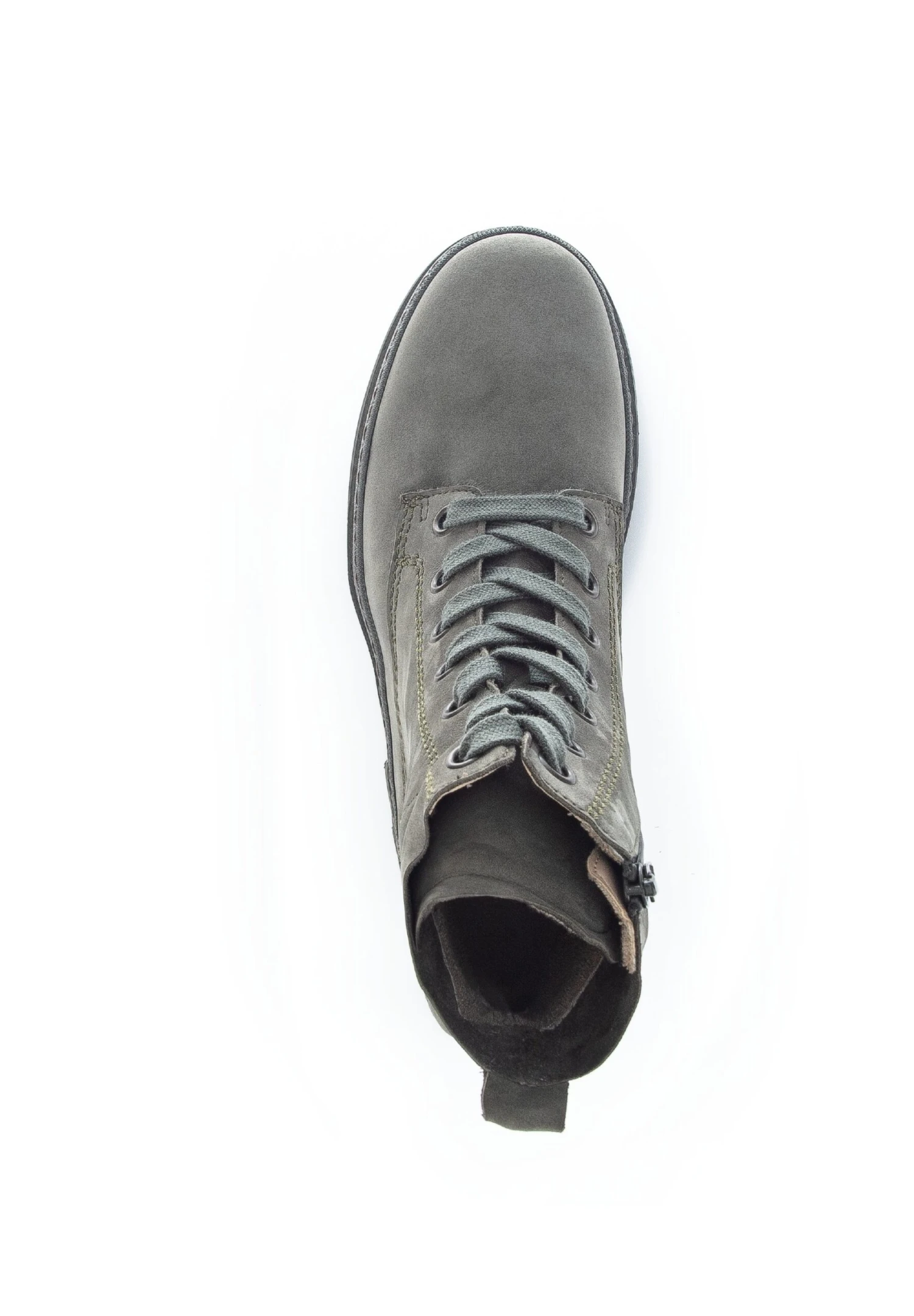 Gabor Combat- Enkellaarsjes Met Plateauzool - Grün 5 Gabor Combat- Enkellaarsjes Met Plateauzool - Grün - Afbeelding 3