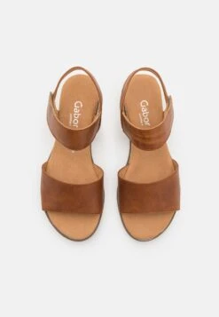 Gabor Comfort Sandalen Met Sleehak - Cognac 13 Gabor Comfort Sandalen Met Sleehak - Cognac -Gabor Schoenen 21c5318fe584435f85dff26015a93e52