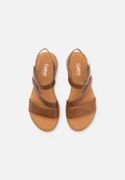 Gabor Comfort Sandalen Met Plateauzool - Peanut -Gabor Schoenen 27c0585c4802445dbfa70a116beeb7e5