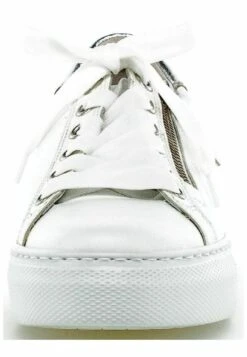 Gabor Sneakers Laag - Weiss Silber -Gabor Schoenen 2abfca7e60e84c86a08cbd5a50263893