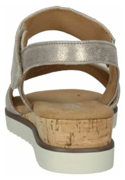 Gabor Sandalen Met Sleehak - Muschel Kork Crem -Gabor Schoenen 309797e1984749d09229bcc16f3ef7d1