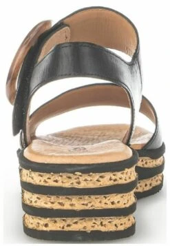 Gabor Sandalen Met Sleehak - Schwarz -Gabor Schoenen 3278bac3223244faa3f6d3efb203b90a
