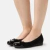 Gabor Comfort Ballerina'S - Schwarz/Gold