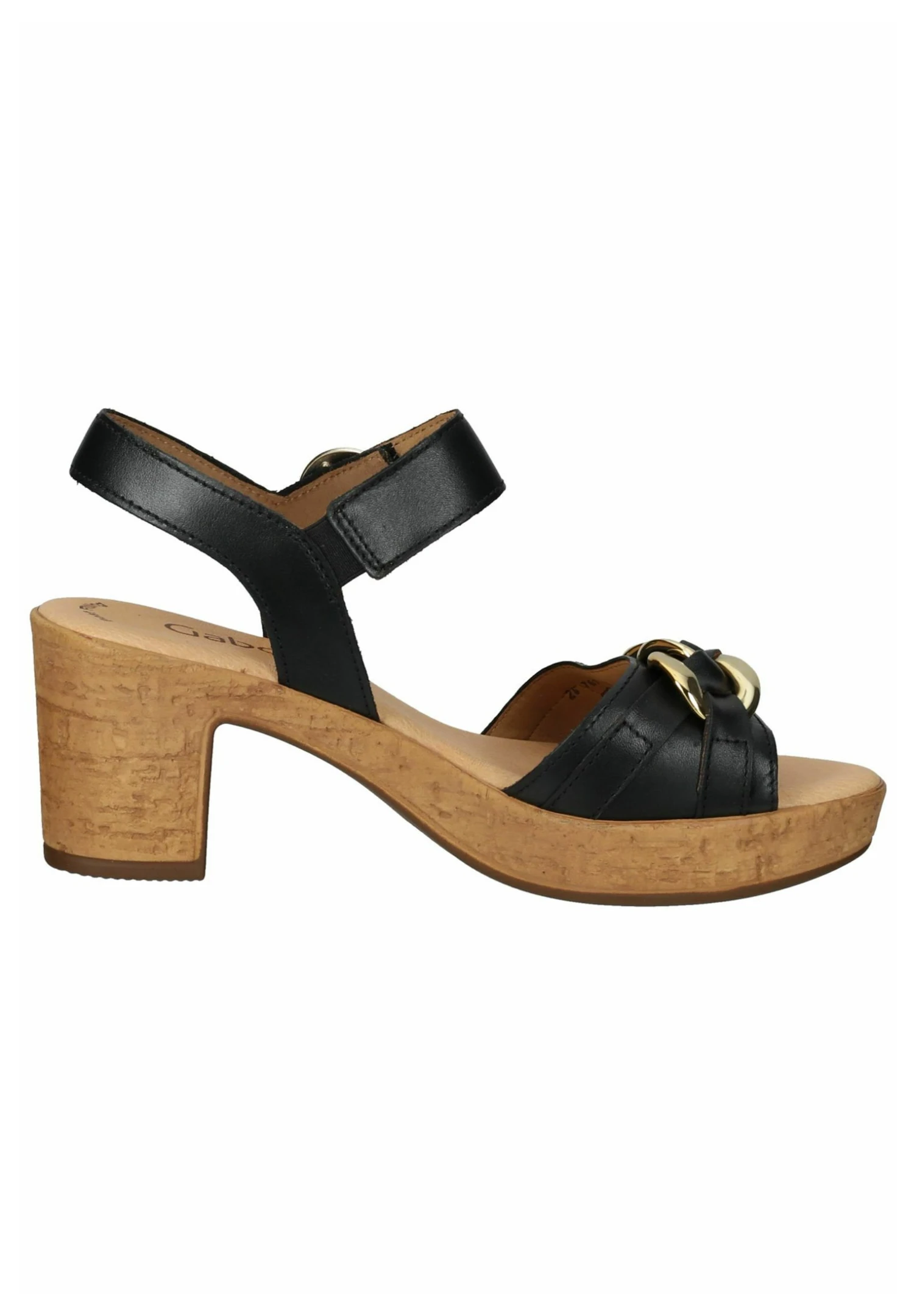 Gabor Clogs - Schwarz/Gold 9 Gabor Clogs - Schwarz/Gold - Afbeelding 7