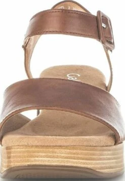 Gabor Sandalen Met Plateauzool - Camel -Gabor Schoenen 3a5fa00629c24e87b08fb31724fc068f