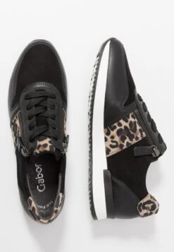 Gabor Sneakers Laag - Schwarz/Natur -Gabor Schoenen 408ccaaf964642bd84dc99022474bb9d