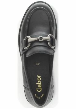 Gabor Instappers - Schwarz (Altsilber) -Gabor Schoenen 4467ba0206e542a1abc4c38ffe8e0fe4