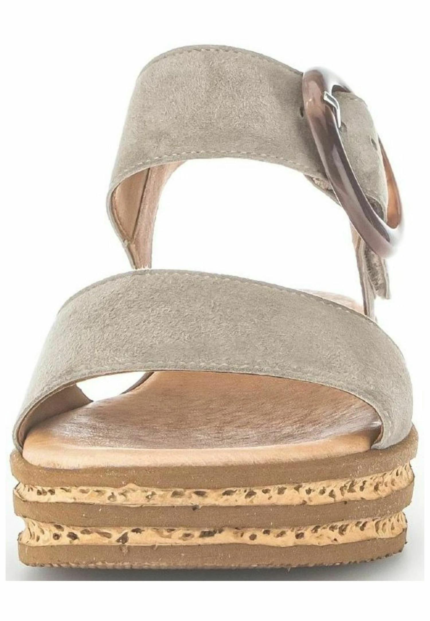 Gabor Sandalen Met Sleehak - Schilf 8 Gabor Sandalen Met Sleehak - Schilf - Afbeelding 6