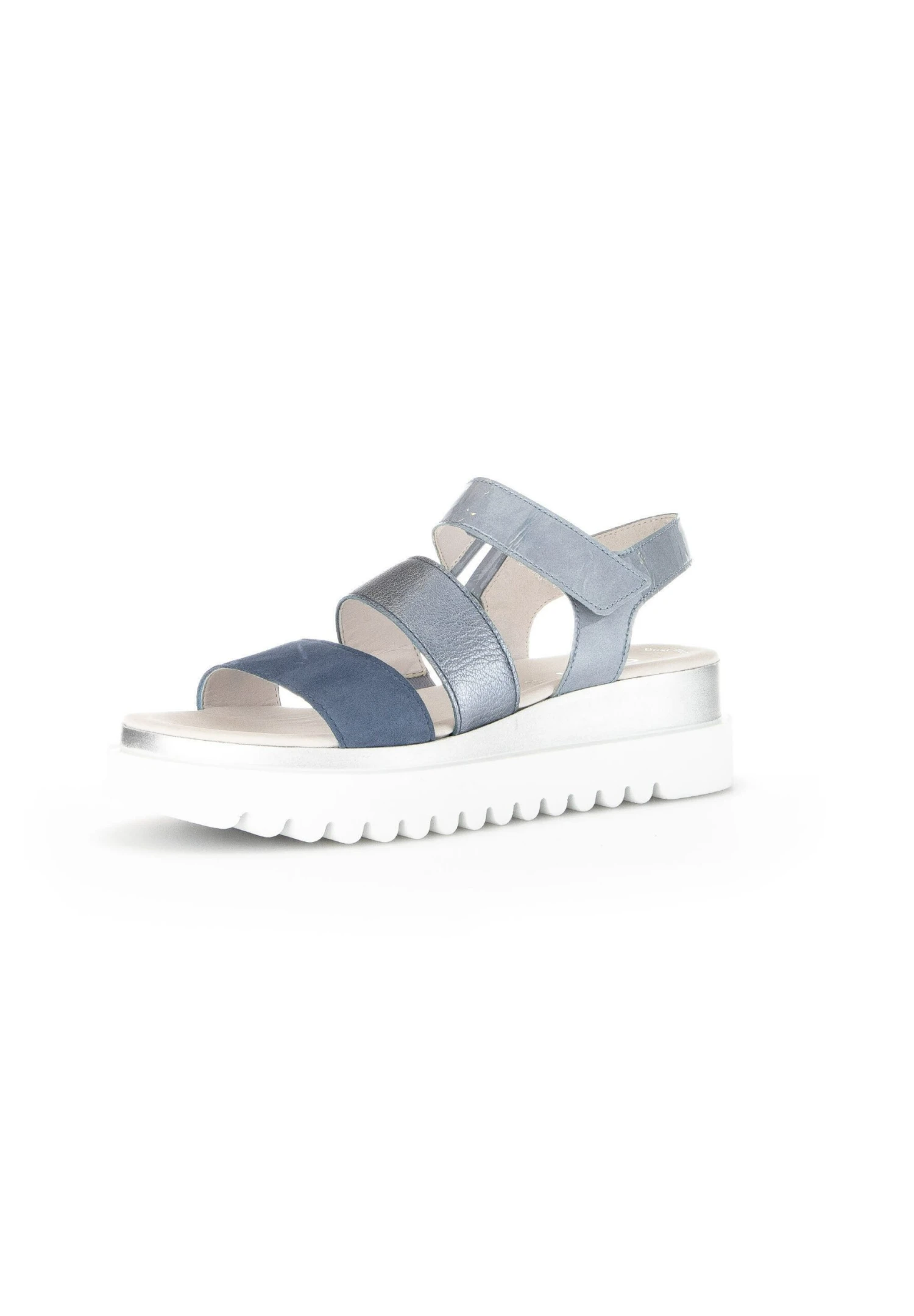 Gabor Sandalen Met Sleehak - Blau 3 Gabor Sandalen Met Sleehak - Blau