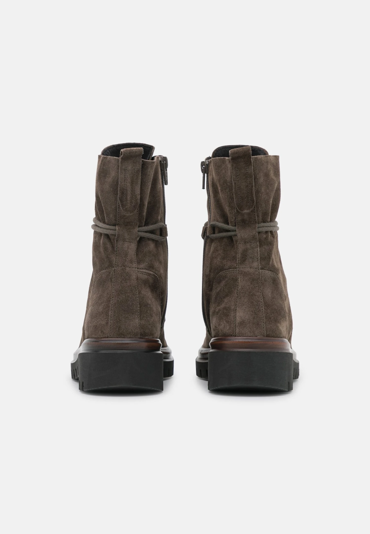 Gabor Enkellaarsjes Met Plateauzool - Tartufo/Cognac 6 Gabor Enkellaarsjes Met Plateauzool - Tartufo/Cognac - Afbeelding 4