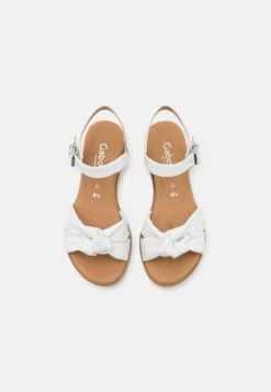 Gabor Comfort Sandalen Met Sleehak - Weiß -Gabor Schoenen 5421032e247741e8a9d2ed81166d556f