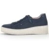 Gabor Sneakers Laag - Blue/Creme -Gabor Schoenen 5442cef69d4640b7955104540be9546e
