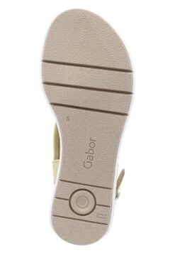 Gabor Sandalen Met Sleehak - Gelb -Gabor Schoenen 54b3801a203941f487300384dee8dd04