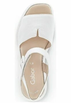 Gabor Sandalen Met Sleehak - Latte -Gabor Schoenen 56943c13850e495f961160dcc2f66aa1