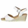 Gabor Sandalen Met Sleehak - Weiss Jute -Gabor Schoenen 57ca34d3d58e45d7a3592b6f1e92bff5
