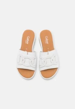 Gabor Comfort Muiltjes - Weiss -Gabor Schoenen 5d1674fa12fa46bc83c54a857efa9bd5