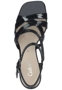 Gabor Sandalen - Schwarz Altsilber -Gabor Schoenen 65ac87b17e1e41ed98ed8eeac136a81f