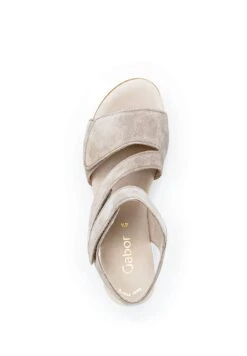 Gabor Sandalen Met Plateauzool - Beige -Gabor Schoenen 665a571d0c76407db4d6030b028b3c1b