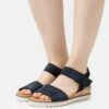 Gabor Comfort Sandalen Met Sleehak - Dark Blue -Gabor Schoenen 6eb1de6fa3484b7b9f54ad2a7d968afd