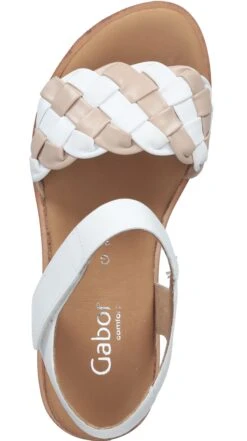 Gabor Comfort Sandalen Met Plateauzool - Weiss New Rose -Gabor Schoenen 70e614877dcc4f42b95c7421ebb4c345