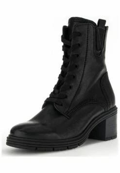 Gabor Enkellaarsjes Met Plateauzool - Schwarz Micro -Gabor Schoenen 71c4d5fea52e4442ada5db0b0e24b681