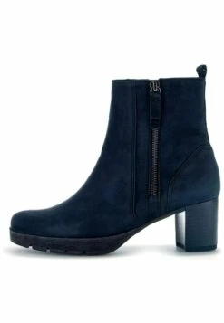 Gabor Enkellaarsjes Met Plateauzool - Nightblue Mel