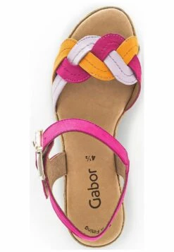 Gabor Sandalen Met Plateauzool - Multicolour Kombi -Gabor Schoenen 7f6f4b2199e1416980cad9e709cd91ac