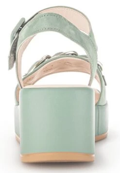Gabor Sandalen Met Sleehak - Groen -Gabor Schoenen 7fead0762daa4ed7b5c04b3f0bad2366