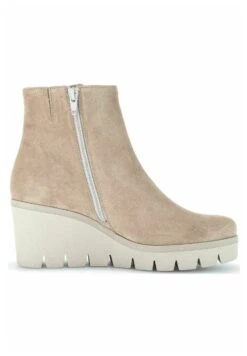 Gabor Stiefelette - Enkellaarsjes Met Sleehak - Kiesel -Gabor Schoenen 8573290898014281a35628d71410bbca