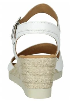 Gabor Sandalen Met Sleehak - Weiss Jute -Gabor Schoenen 97f00beef28b4171b534c2ed7537d8ec