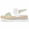 Gabor Sandalen Met Plateauzool - Salbei Weiss Lds -Gabor Schoenen 9e2b81b536b3427fa4458802bbafd78b