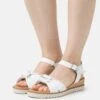 Gabor Comfort Sandalen Met Sleehak - Weiß -Gabor Schoenen 9e739b353d7041da9e9d2517c7901342