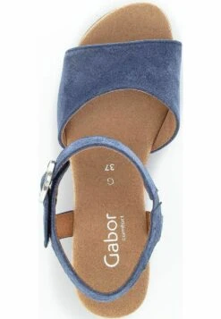 Gabor Sandalen Met Plateauzool - Jeans -Gabor Schoenen 9f72b89b9318453898b55d6ba41afdf4