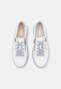 Gabor Sneakers Laag - Weiss /Aquamarin 13 Gabor Sneakers Laag - Weiss /Aquamarin -Gabor Schoenen a9360a86da38468b83d230f1fe790f40