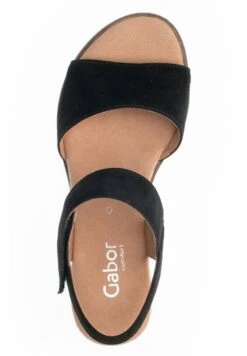 Gabor Sandalen Met Sleehak - Noir -Gabor Schoenen ab2ba5397f8443df8120be043e6efd00