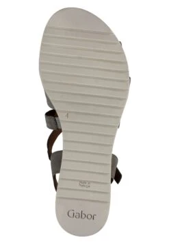 Gabor Sandalen Met Sleehak - Schilf Kork Gold -Gabor Schoenen adc8401a105c4025894b160c769b7c12