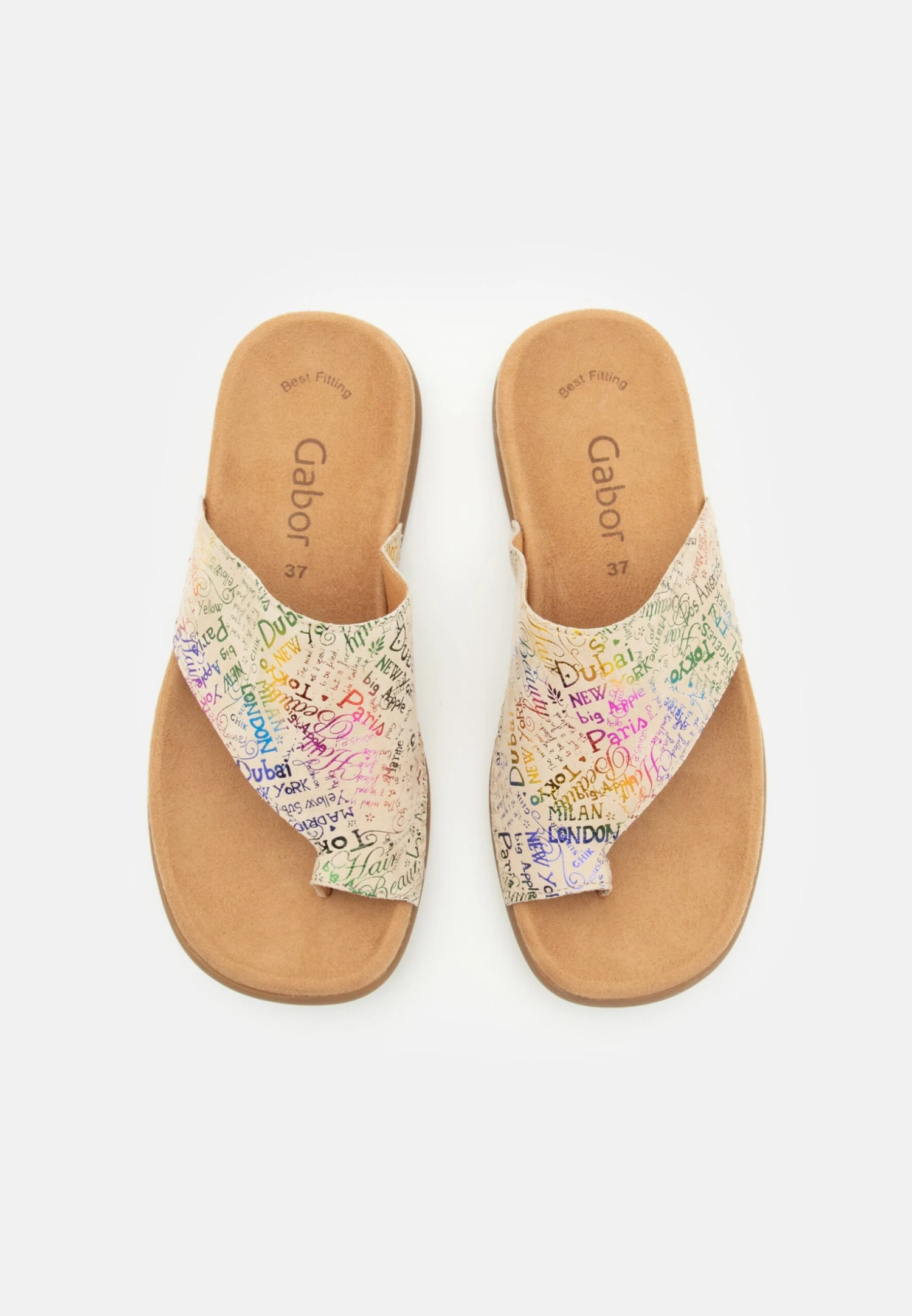 Gabor 23.700 - Teensandalen - Beige/Multi-Coloured 8 Gabor 23.700 - Teensandalen - Beige/Multi-Coloured - Afbeelding 6
