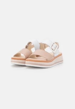 Gabor Comfort Sandalen Met Plateauzool - Rose/Weiß -Gabor Schoenen b6c02075d54a4519b83694bcbec52914