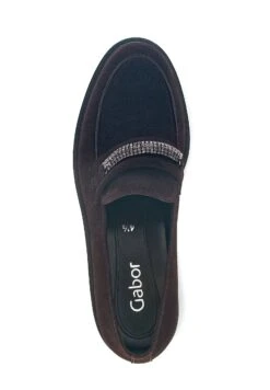 Gabor Instappers - Chocolate -Gabor Schoenen bd16aed104914a2a97407b134a51524c