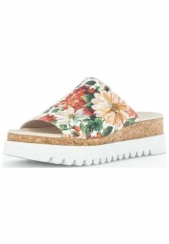 Gabor Muiltjes Met Hak - Multicolor Kork -Gabor Schoenen c08adf20b36948e0863aaa42ff32593d