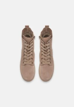 Gabor Comfort Enkellaarsjes Met Plateauzool - Beige -Gabor Schoenen c1896199b2564ae281d3c390342a0bf6