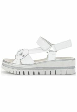 Gabor Sandalen Met Sleehak - Weiss