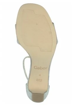 Gabor Sandalen Met Enkelbandjes - Silber Light Grey -Gabor Schoenen c3222928f4b9456f85df5f853fac1fd3
