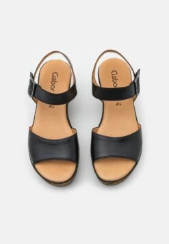 Gabor Sandalen Met Plateauzool - Schwarz -Gabor Schoenen c9521f891859402b996904d0aa661d56